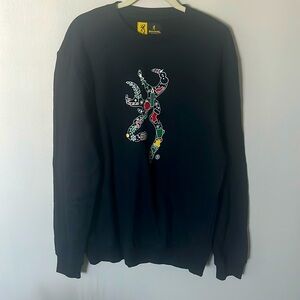 Browning Christmas Sweatshirt NWT Size L